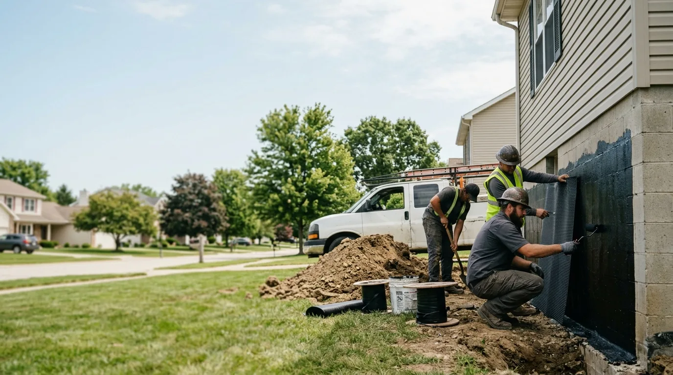 Basement Waterproofing in New York Mills, MN near me